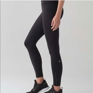 Lululemon Fast and Free legging 25 Inch Inseam, Size 4